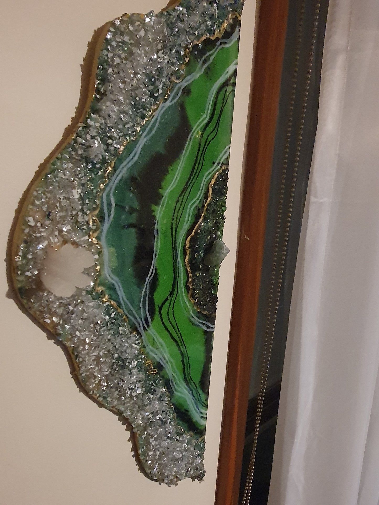 Geode Art-Green