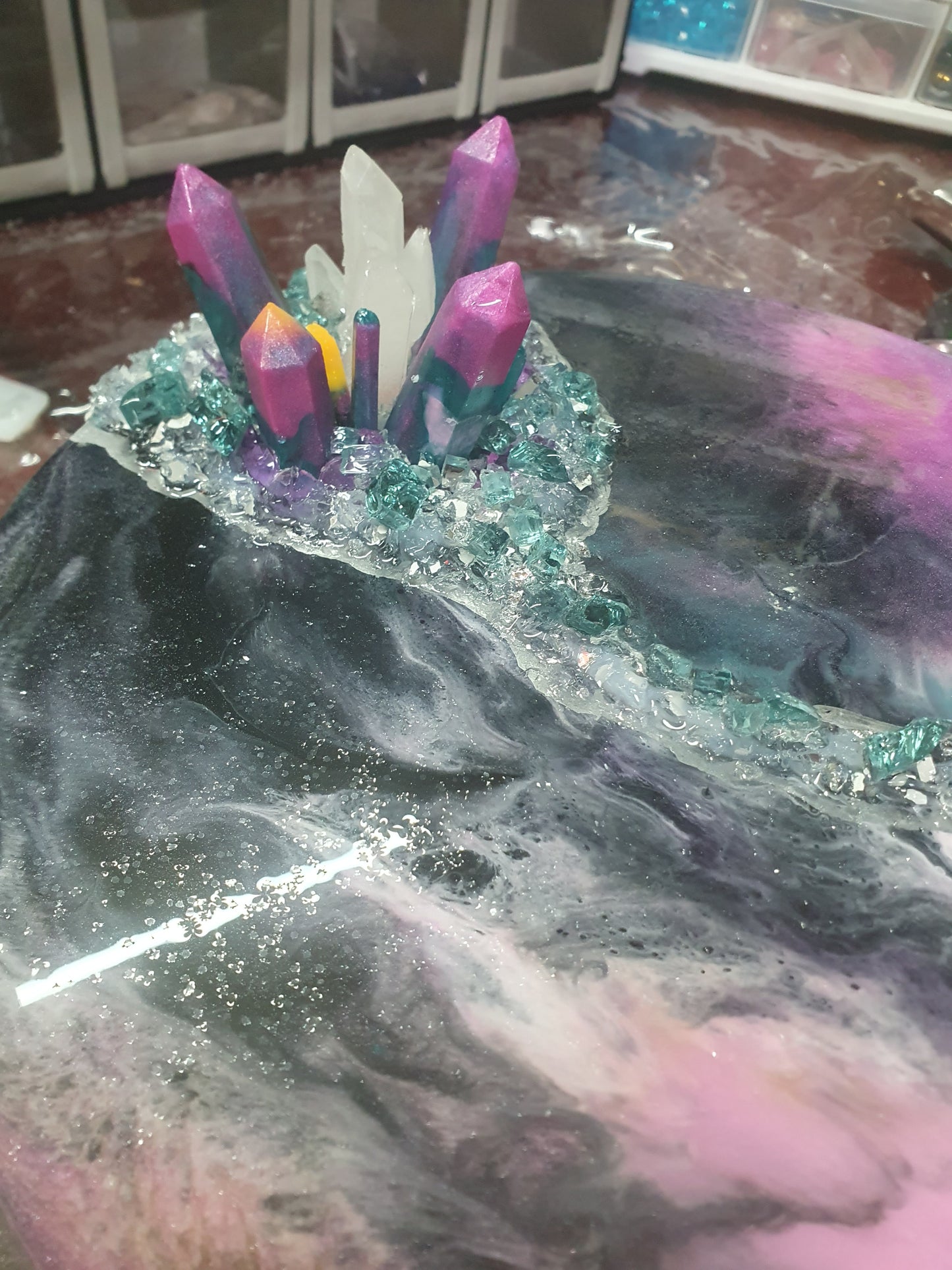 Resin Geode Art