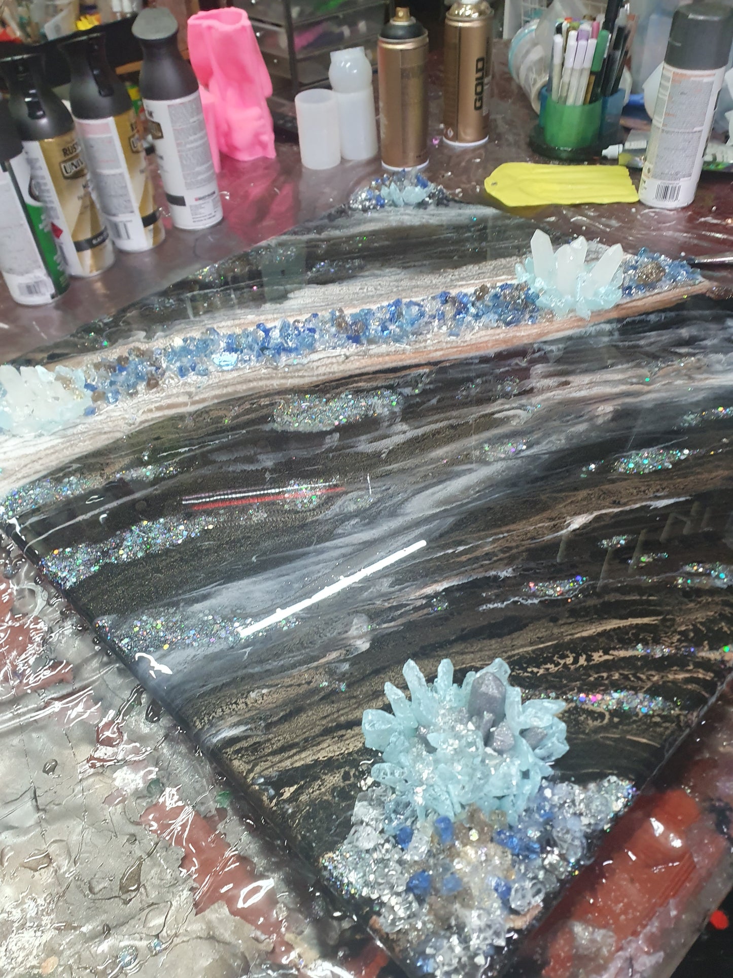 Resin Geode Art