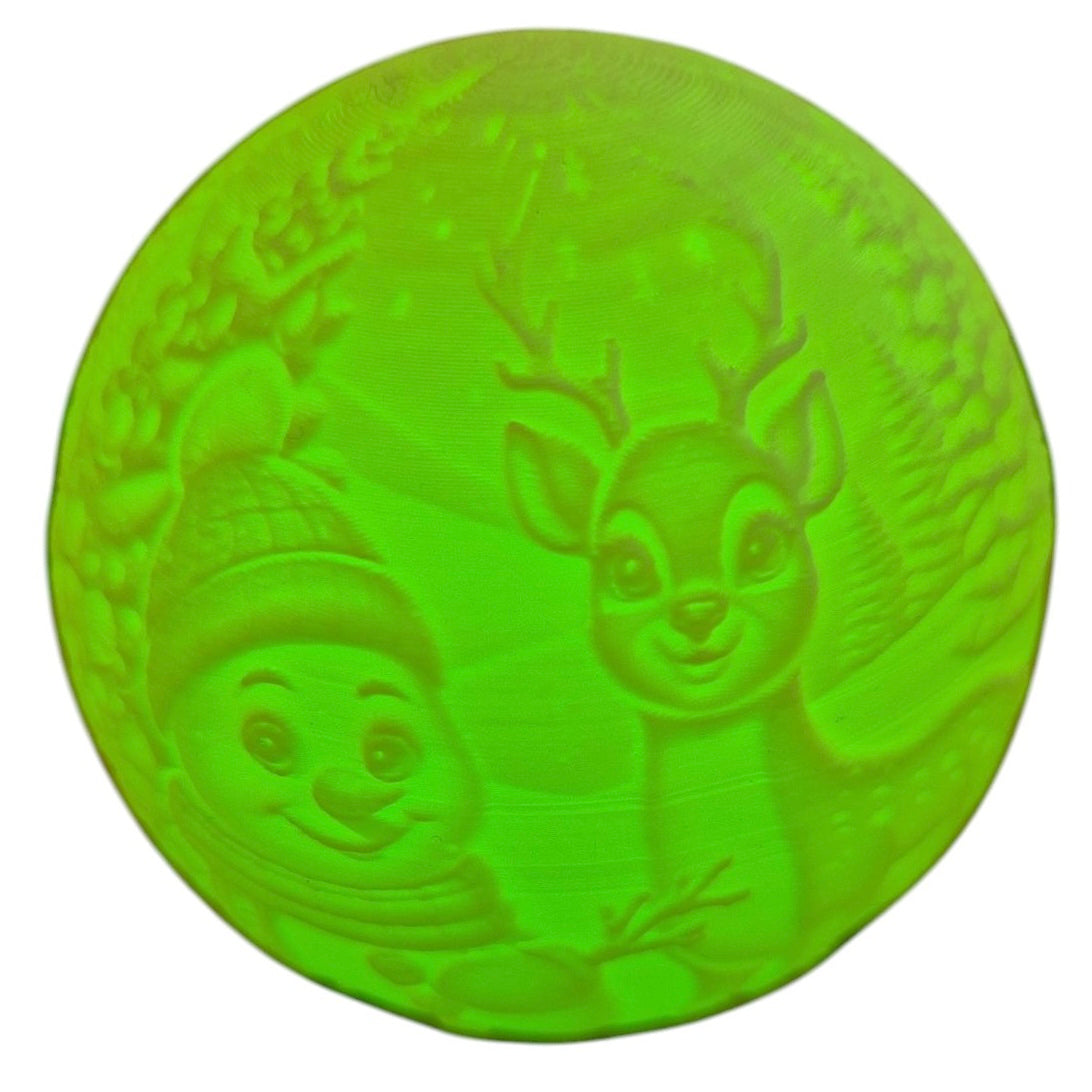 Colour Changing Christmas Globe with LED Light