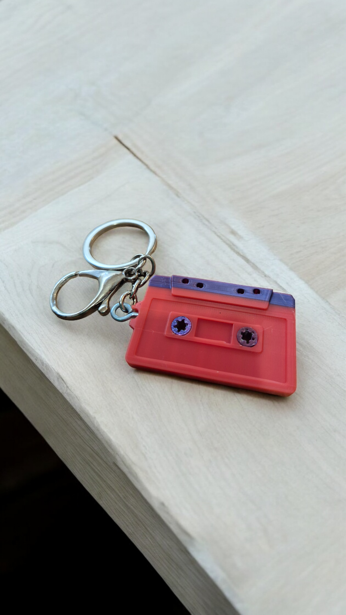 Keychain retro cassettes
