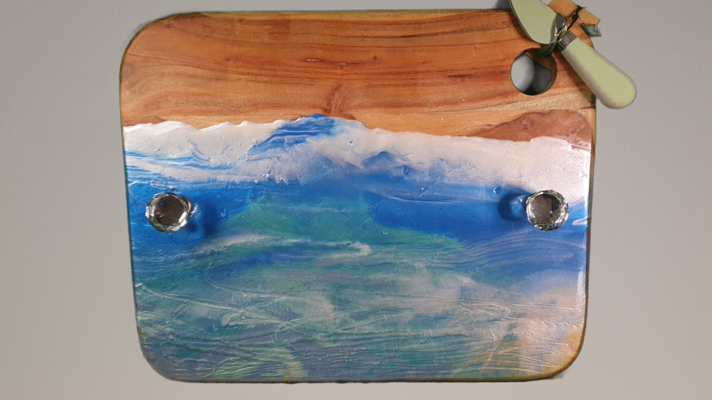 Ocean Rectangle Serving Board Medium