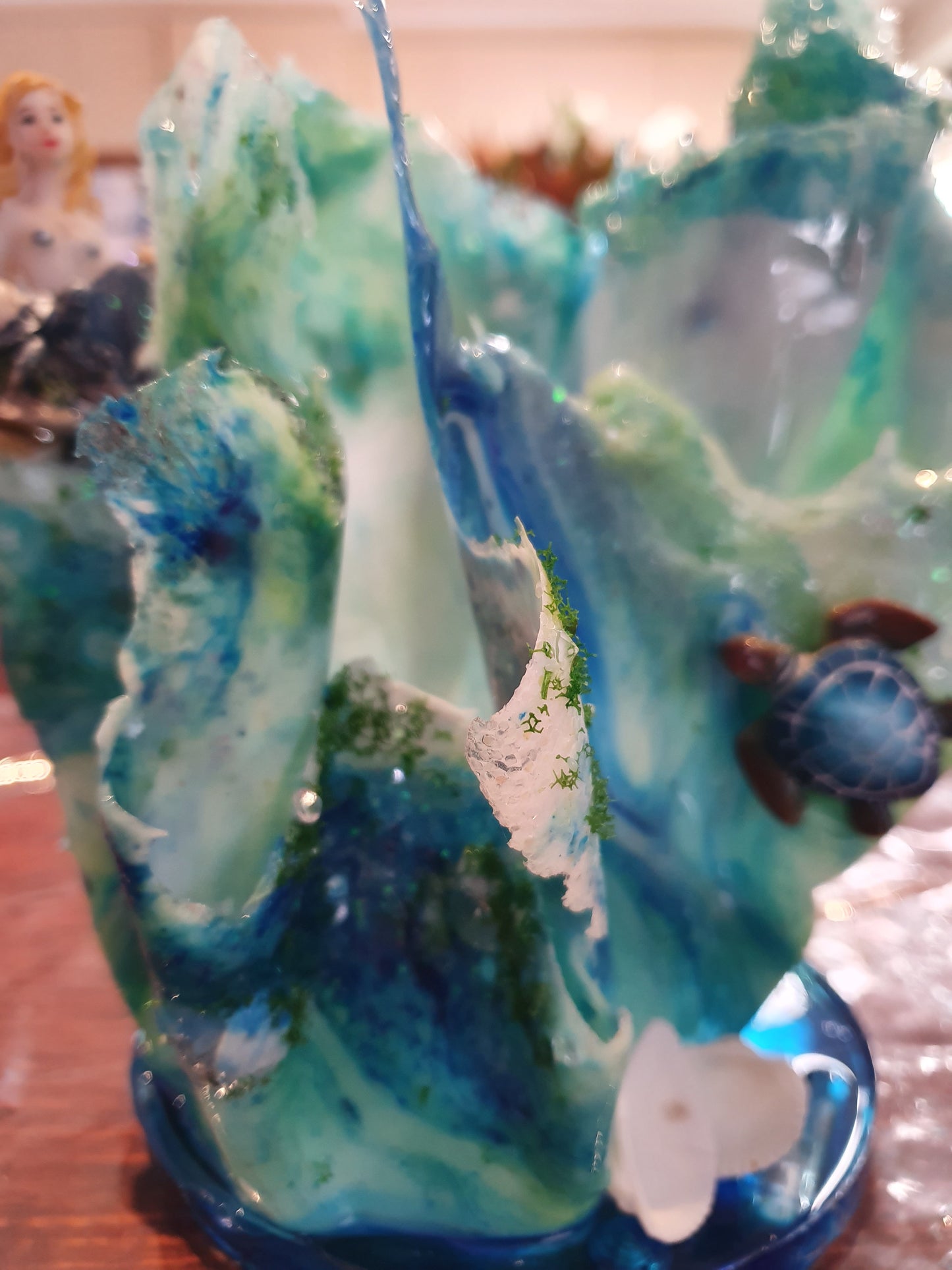 Splash vase Small Mixed Media Shaped