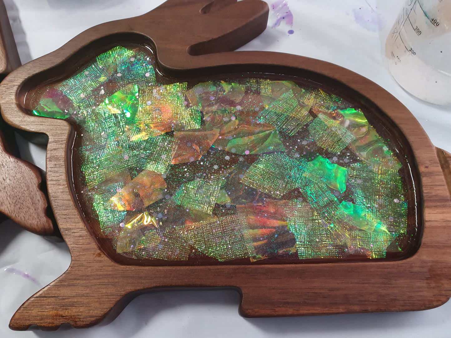 Easter bunny serving boards