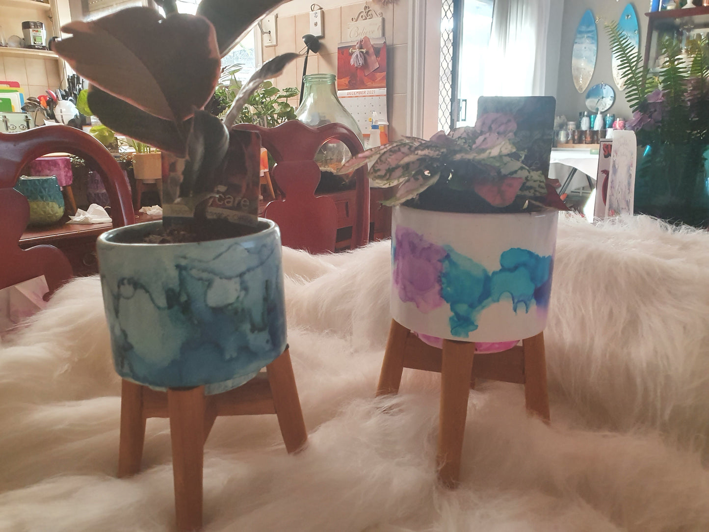 Planter with stand