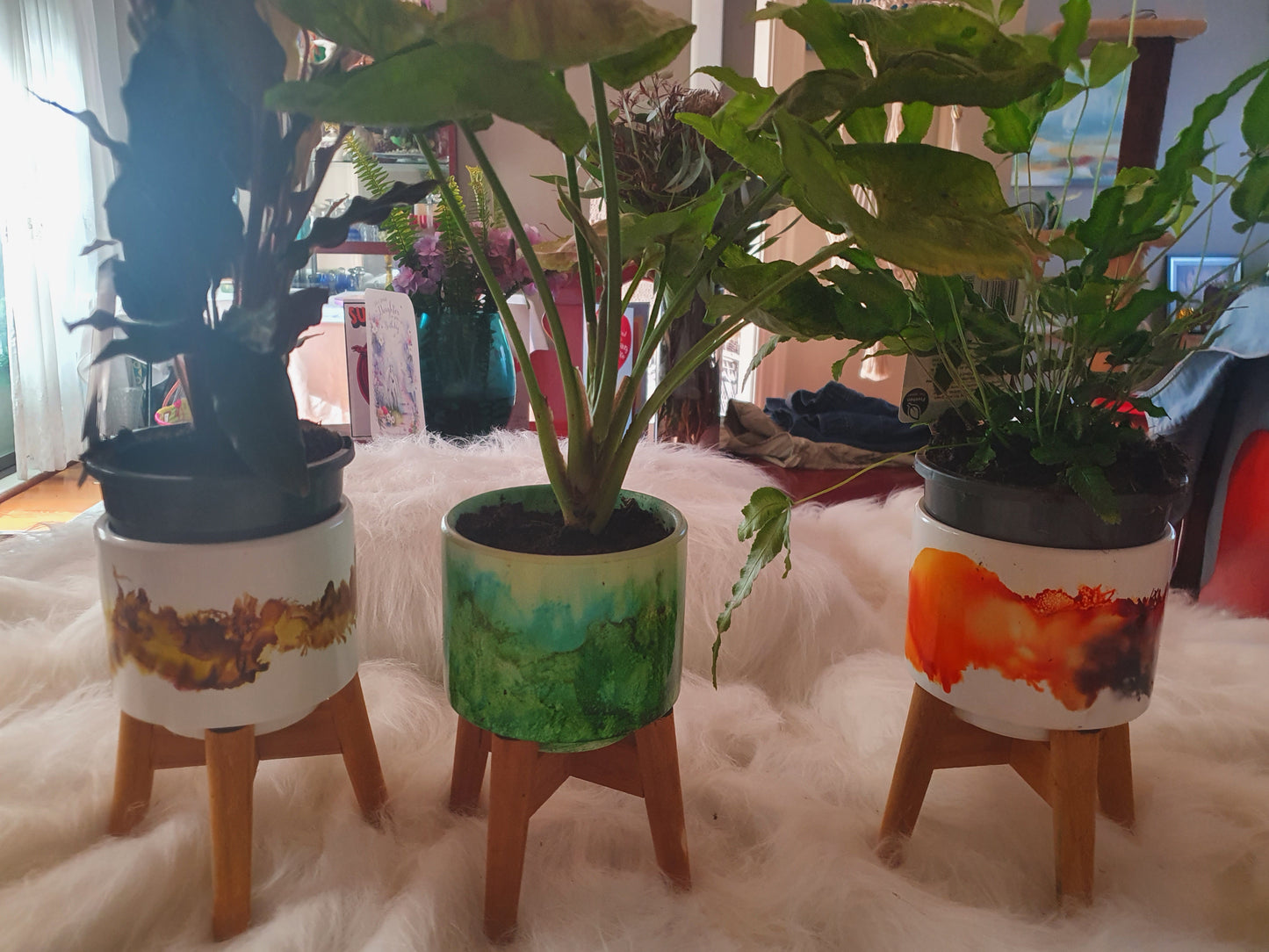 Planter with stand
