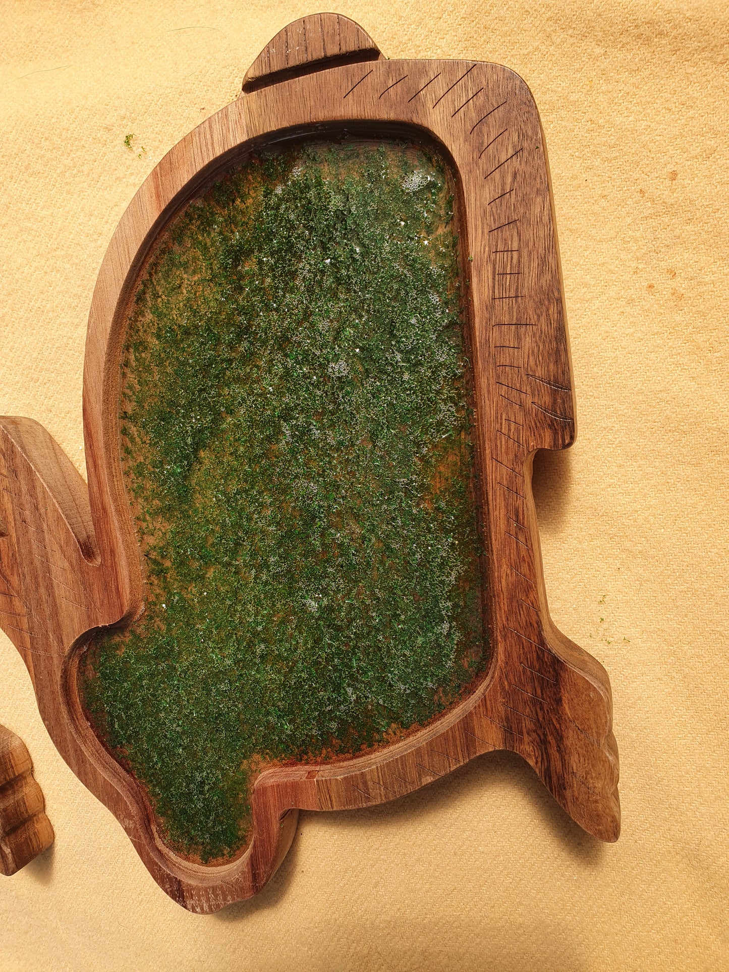 Rabbit shaped cheese board