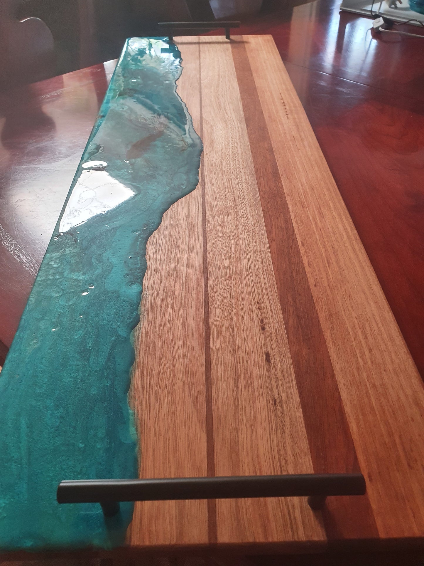 Xtra Large serving board with sea life
