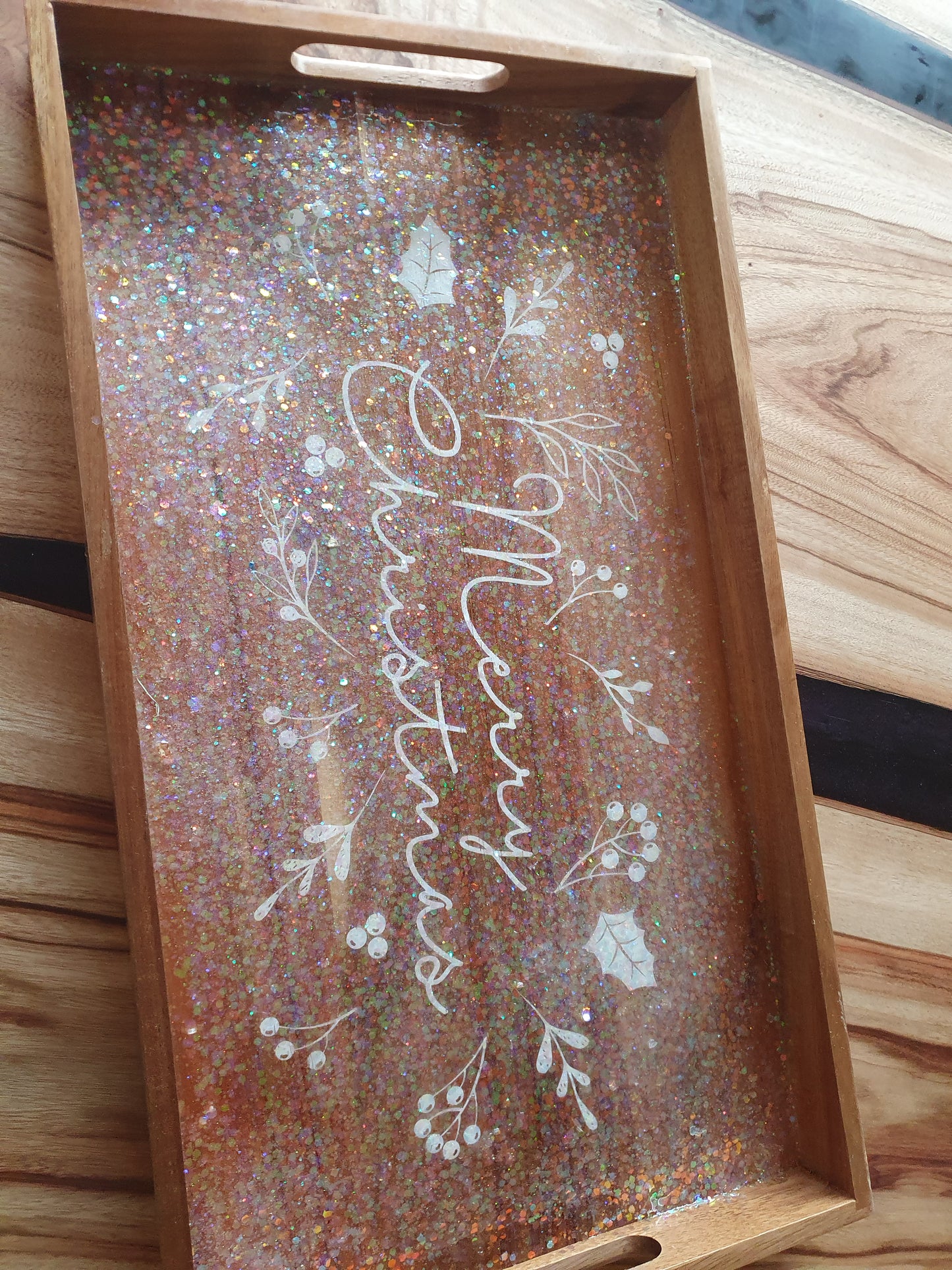 large Christmas Tray