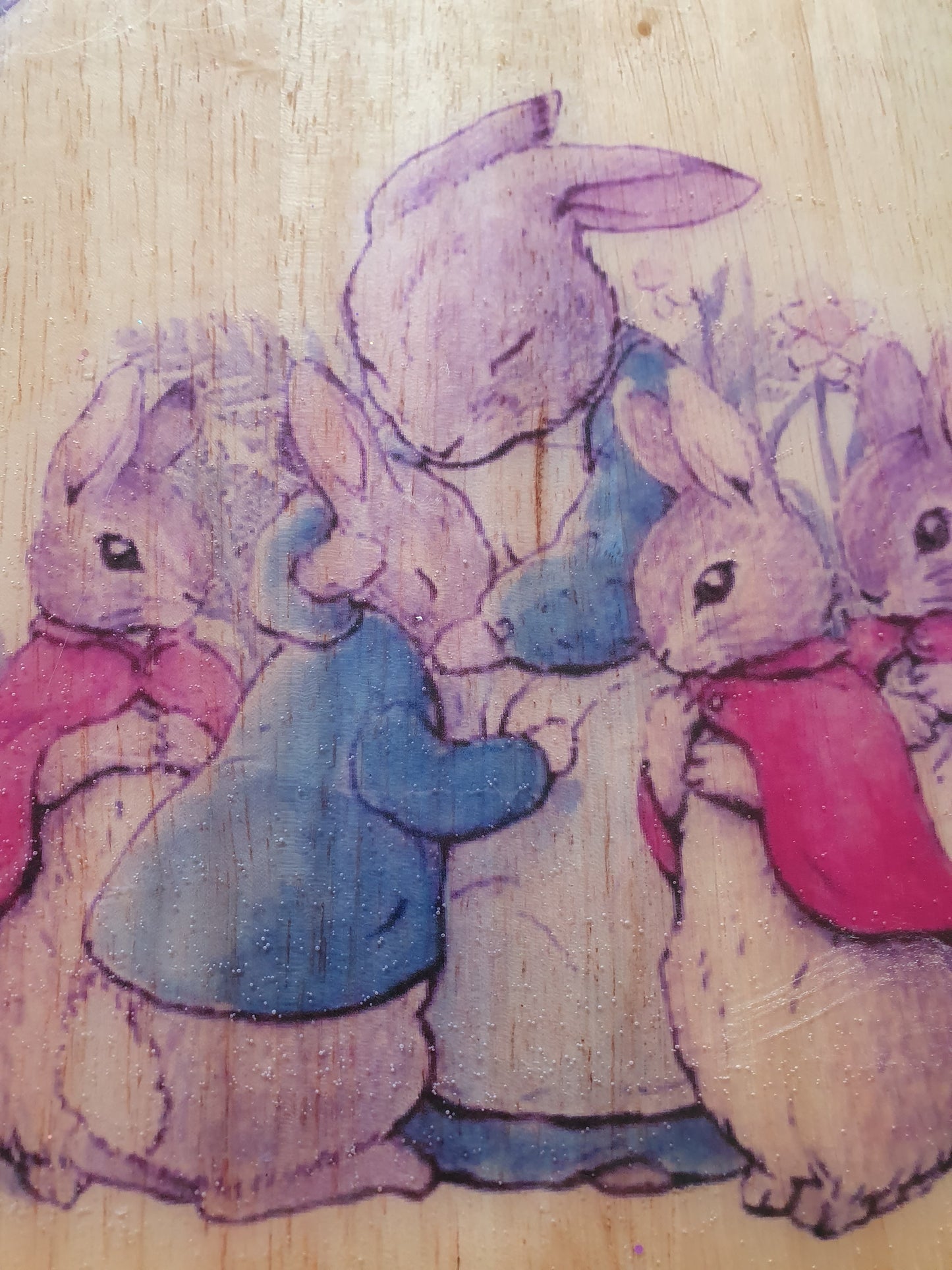 Peter Rabbit family serving board