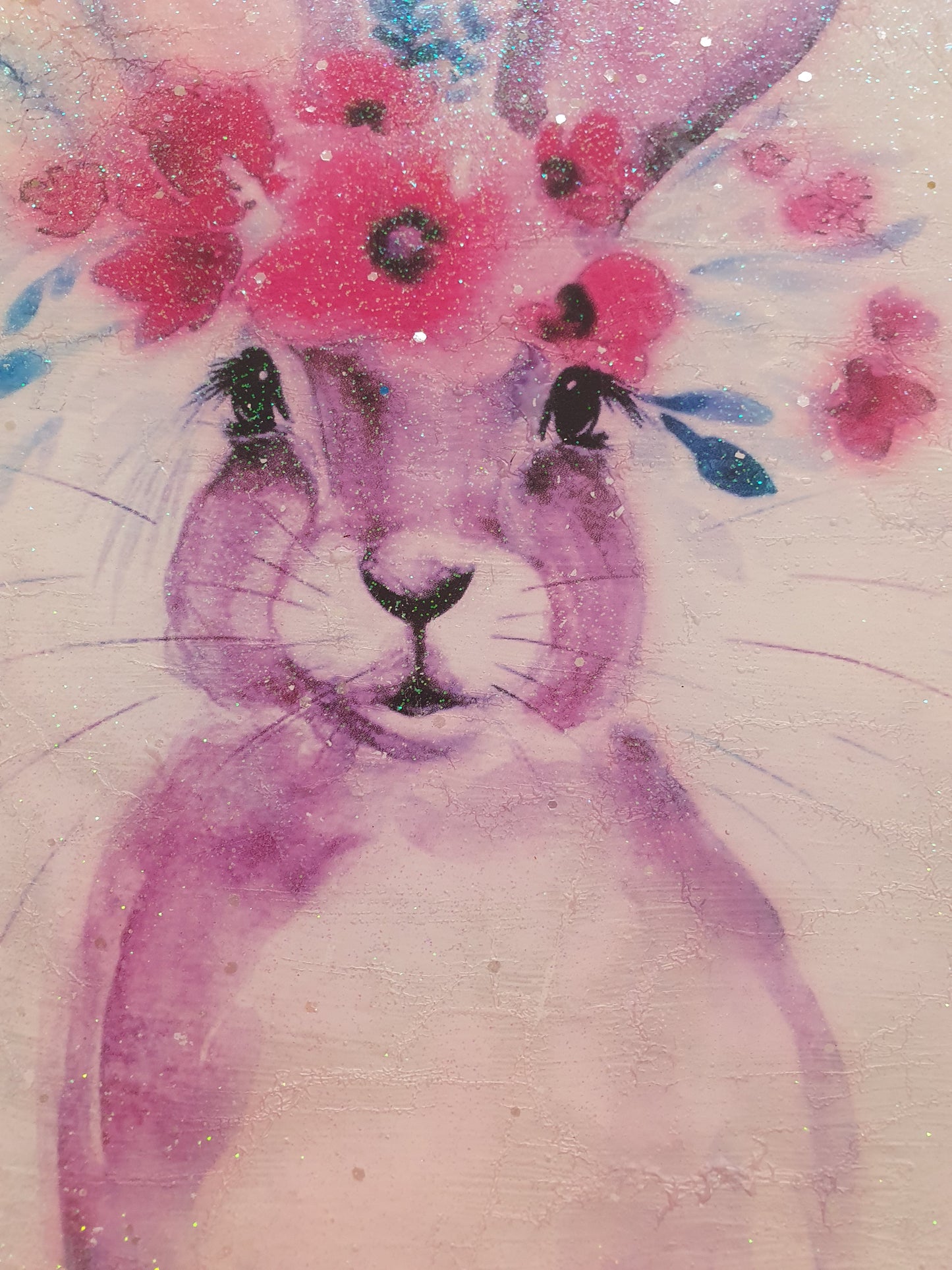 Raised bunny cake serer