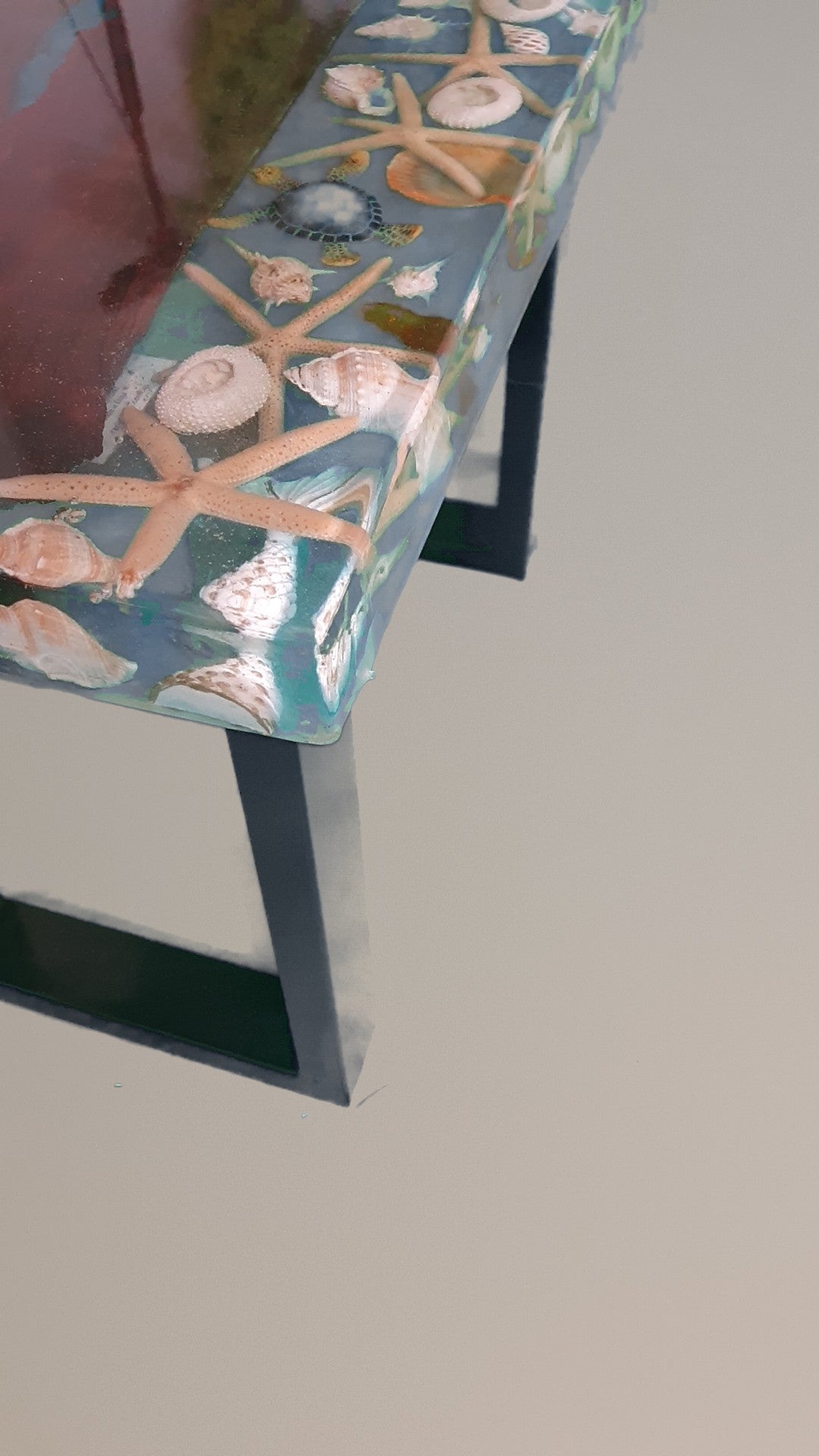 Resin River Coffee Table- Rectangular