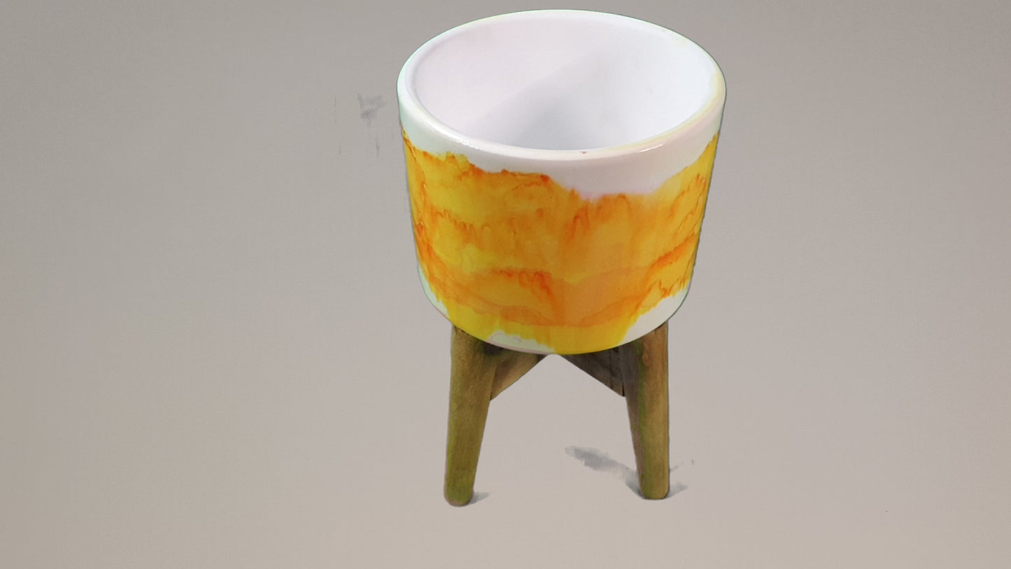 Planter with stand