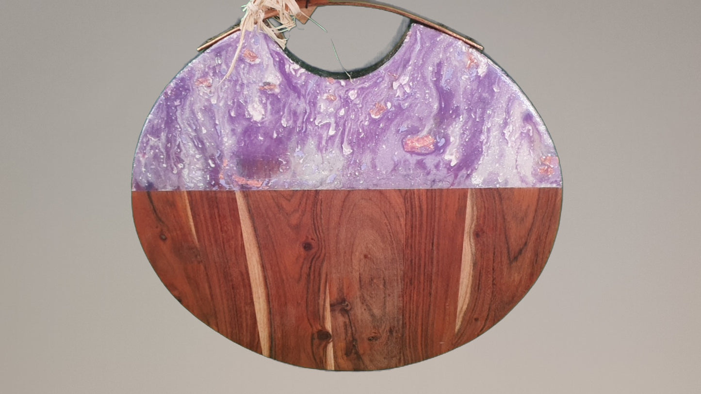 Serving Board Medium Coloured Round
