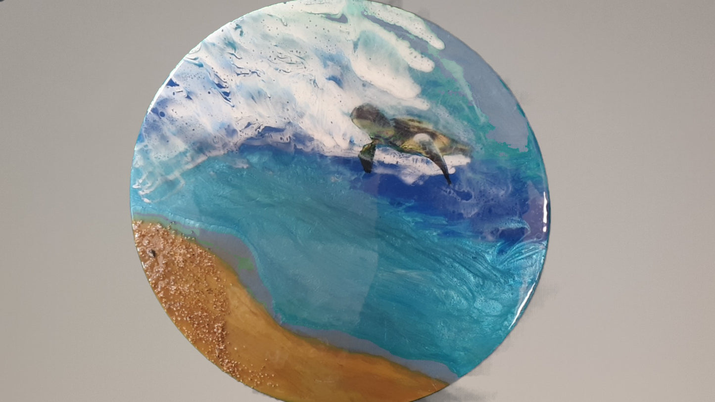 Lazy susan serving board