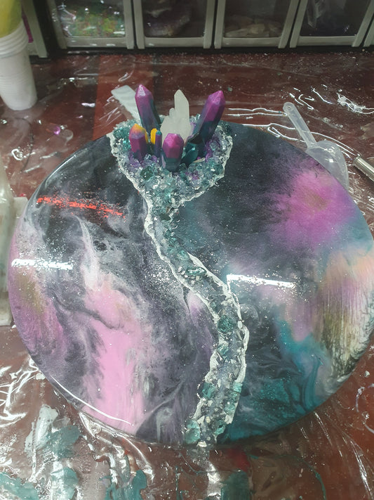 Resin Geode Art