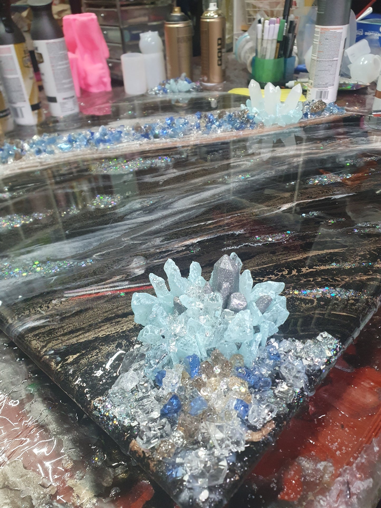 Resin Geode Art