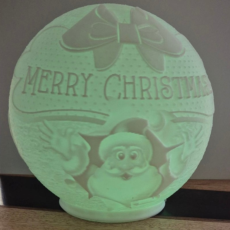 Large Colour Changing Christmas Globe with LED Light