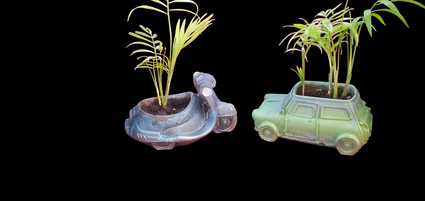 VW and classic car planters