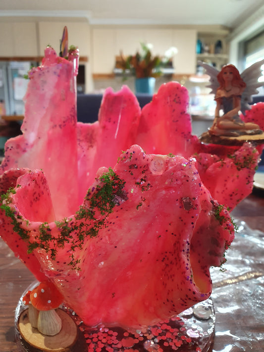 Splash vase-pink fairy