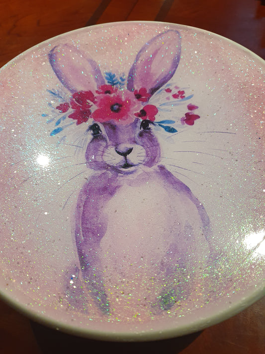 Bunny cake  serving  stand