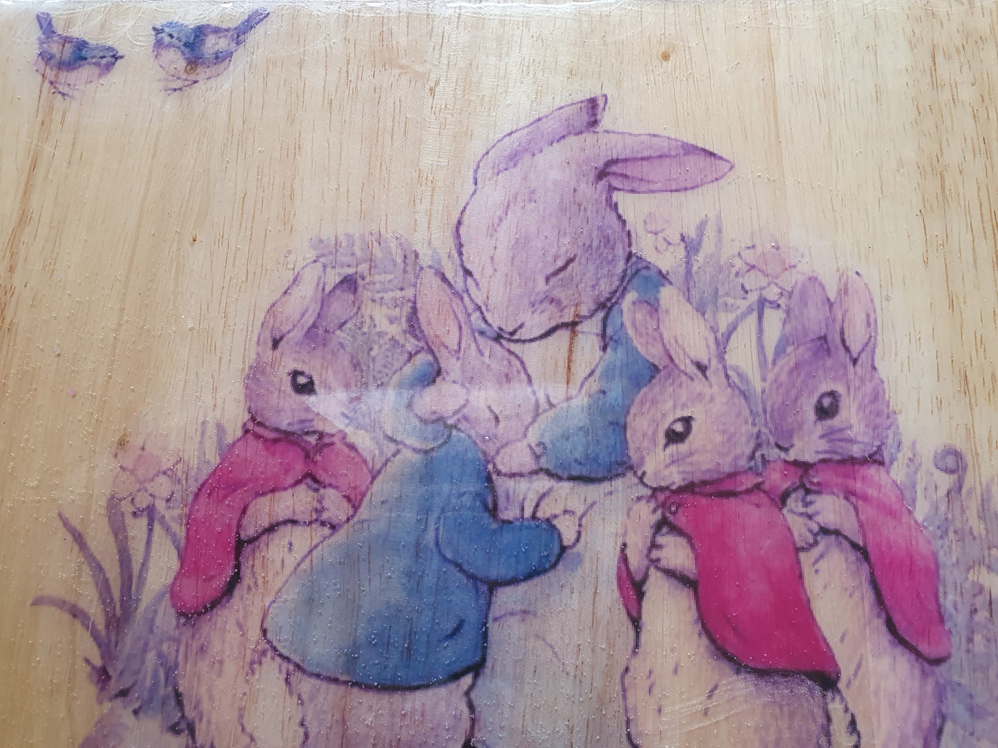 Peter Rabbit family serving board