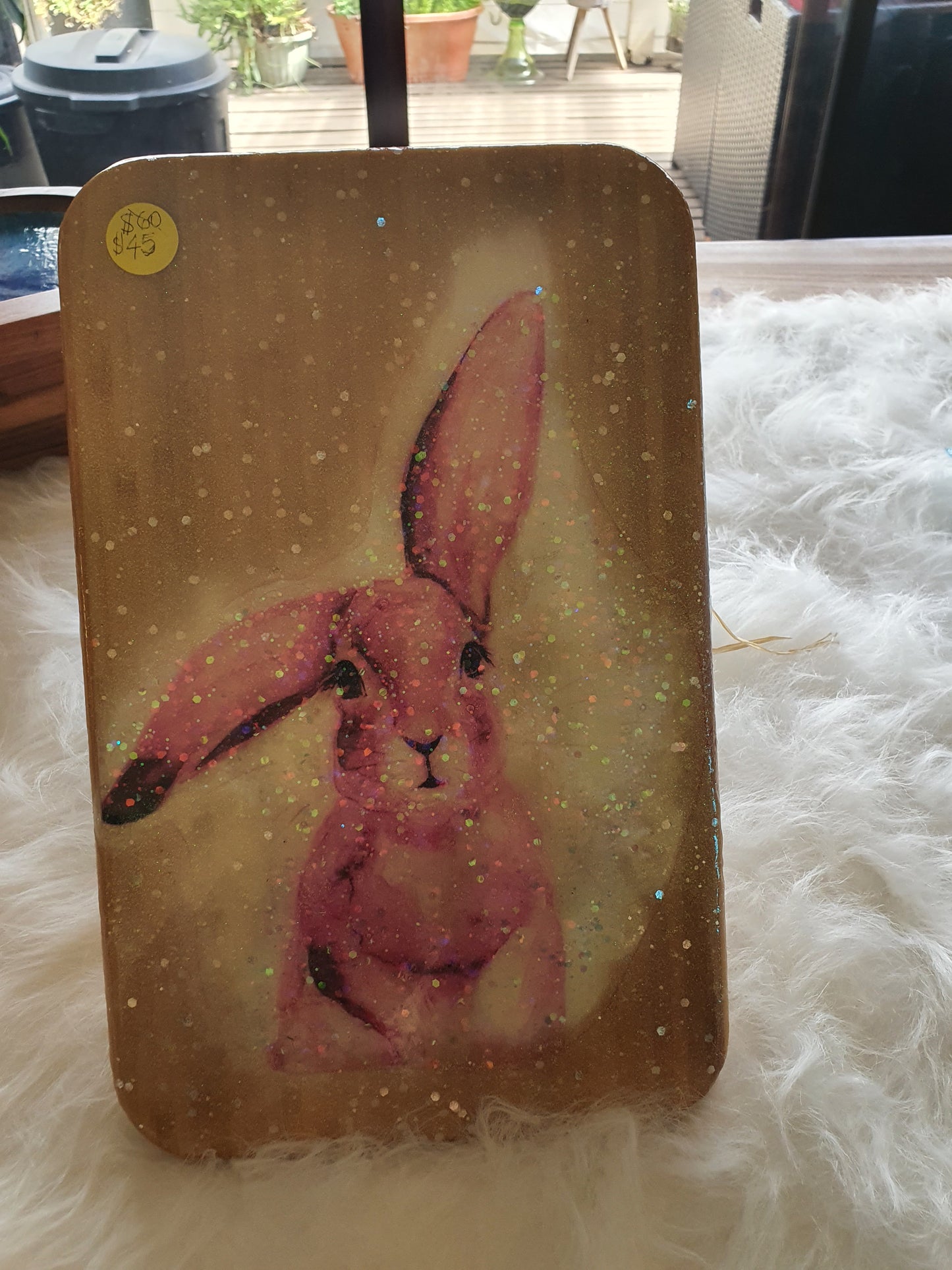Raised bunny board