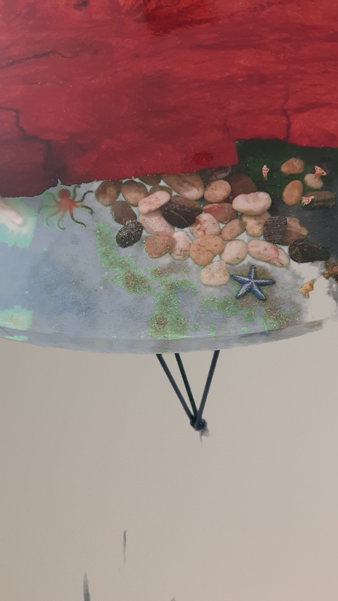 Resin Ocean Round Dining Table