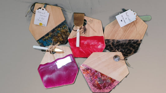 Assorted Small Serving Boards Coloured Jigsaw